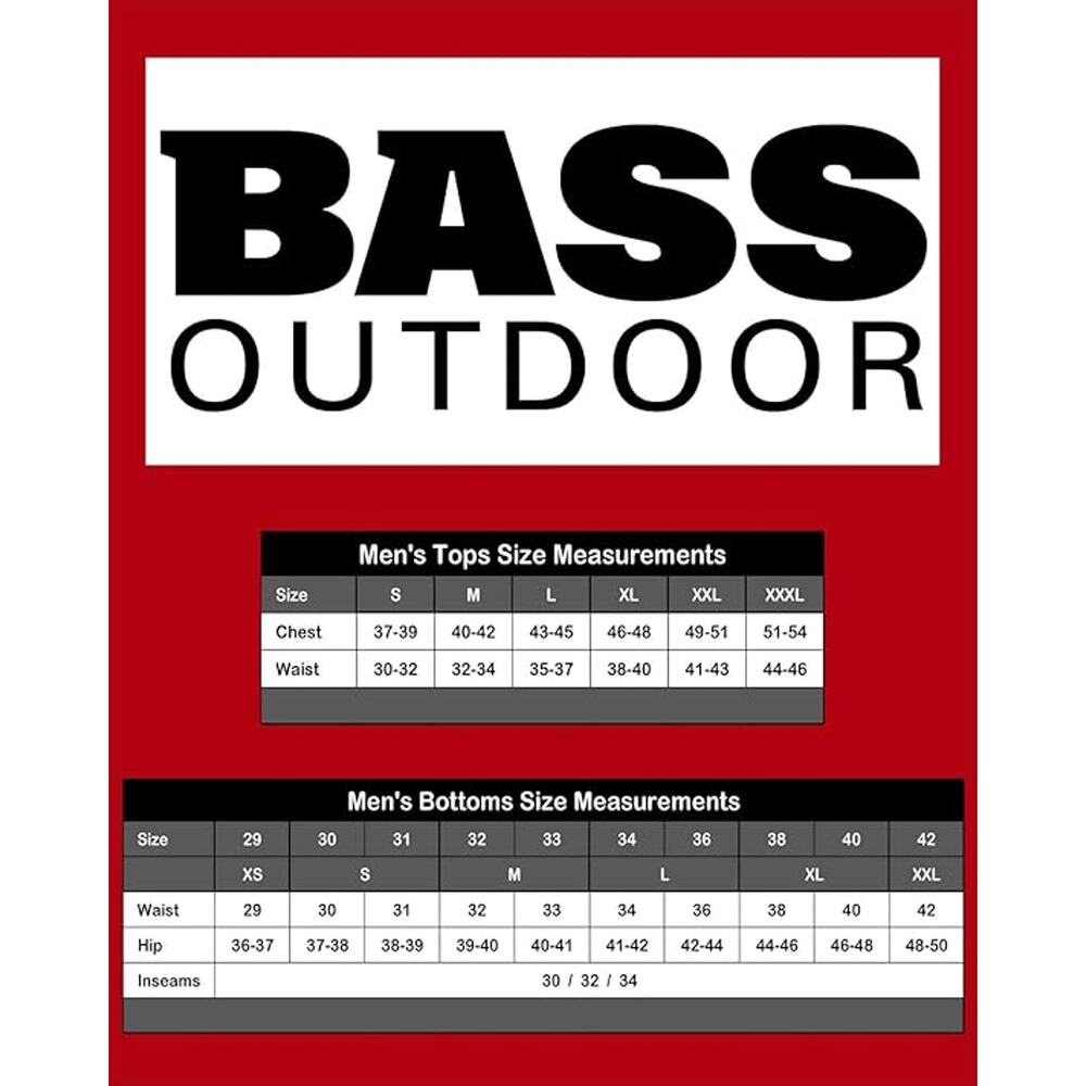 NWT BASS OUTDOOR Men's Hero Mix Media Zip Up Front Bomber Jacket S - Picture 6 of 6